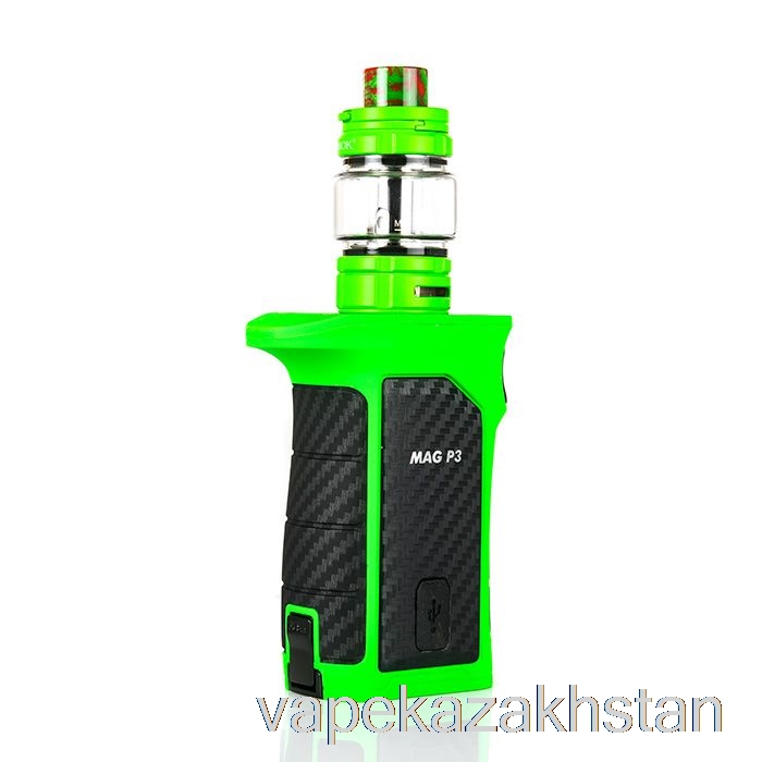 Vape Smoke SMOK MAG P3 230W & TFV16 Starter Kit Green / Black